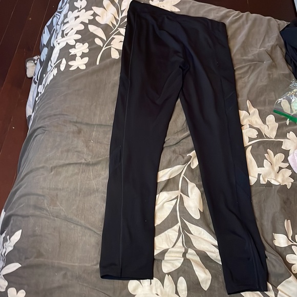 Leggings, black, 90% polyester,10% spandex - Picture 2 of 3